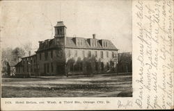 Hotel Betien, cor. Wash. & Third Sts. Postcard