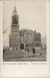 Court House Osceola, IA Postcard Postcard Postcard