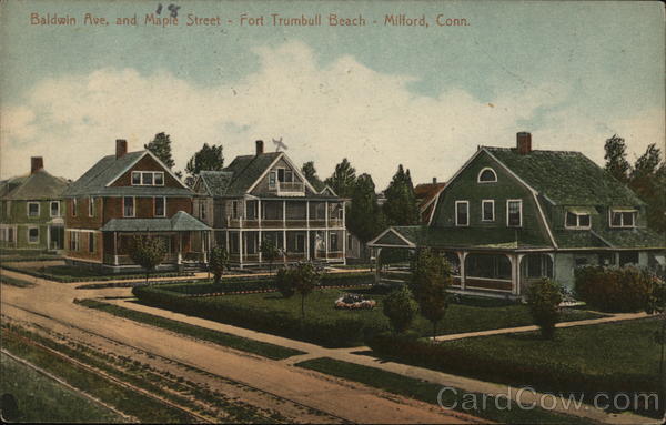 Baldwin Avenue and Maple Street Milford Connecticut