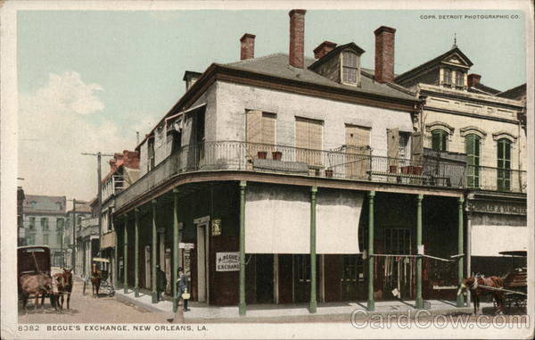 Begue's Exchange New Orleans Louisiana