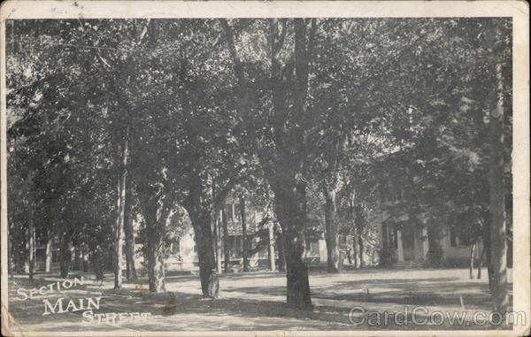 Section Main Street - Evans Hughes Greenwich New York