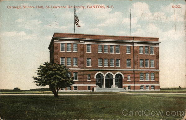 Carnegie Science Hall, St. Lawrence University Canton New York