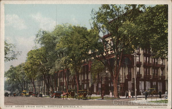 Grand Union Hotel Saratoga Springs New York