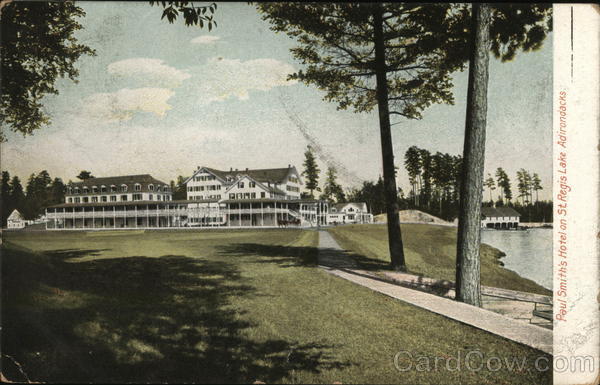 Paul Smith's Hotel on St. Regis Lake Paul Smiths New York