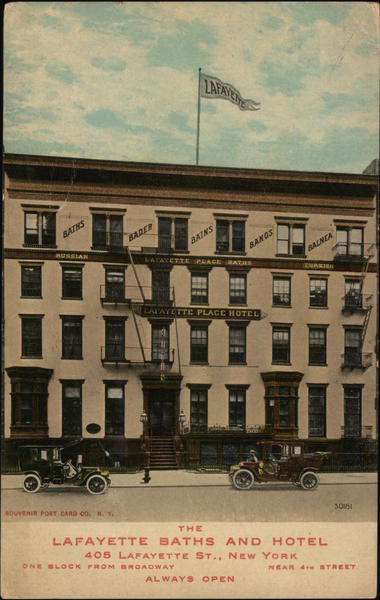 Lafayette Baths and Hotel New York
