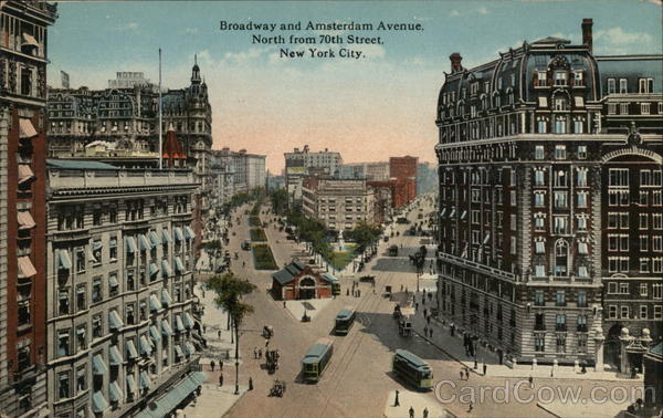 Broadway and Amsterdam Avenue New York City