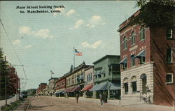 Main Street looking North Postcard