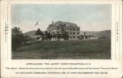 Approaching the Alpine North Woodstock, NH Postcard Postcard Postcard