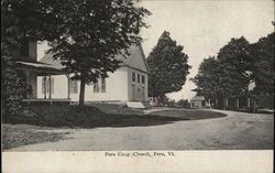 Peru Cong. Church Vermont Postcard Postcard Postcard