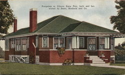 Bungalow at Illinois State Fair Postcard