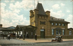 Lehigh Valley R.R. Passenger Station Postcard