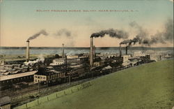 Solvay Process Works New York Postcard Postcard Postcard