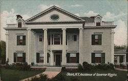 Residence of Governor Higgins Postcard