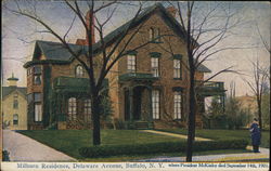 Milburn Residence, Delaware Avenue Buffalo, NY Postcard Postcard Postcard
