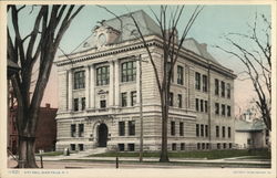 City Hall Glens Falls, NY Postcard Postcard Postcard