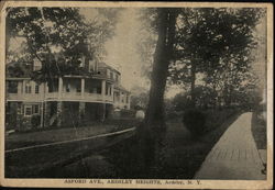 Asford Ave., Ardsley Heights New York Postcard Postcard Postcard