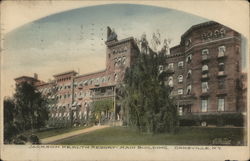 Jackson Health Resort - Main Building Dansville, NY Postcard Postcard Postcard