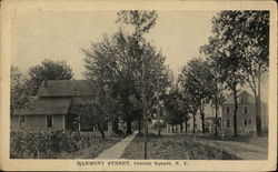 Harmony Street Central Square, NY Postcard Postcard Postcard