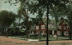 Grove Ave. from Glen St. Glens Falls, NY Postcard Postcard Postcard