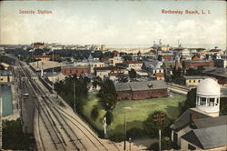 Seaside Station Rockaway Beach, NY Postcard Postcard Postcard