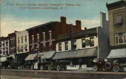 Business Section Canandaigua, NY Postcard Postcard Postcard