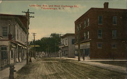 Lake Geo. Ave. Postcard