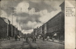 Dominick St. Looking West From James St. Postcard
