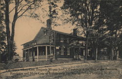 The House Where General Benjamin Mooers Lived Postcard