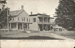 Post Office North Creek, NY Postcard Postcard Postcard