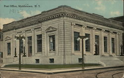 Post Office Middletown, NY Postcard Postcard Postcard