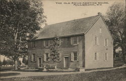 The Old Brick Meeting House Millbrook, NY Postcard Postcard Postcard