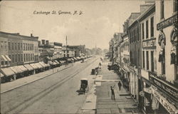 Exchange St. Geneva, NY Postcard Postcard Postcard