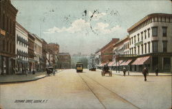 Exchange Street Geneva, NY Postcard Postcard Postcard