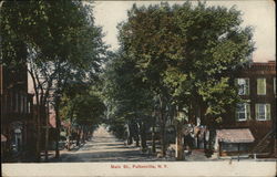 Main St. Fultonville, NY Postcard Postcard Postcard