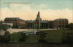 Sacred Heart Convent at Kenwood, N.Y. Postcard