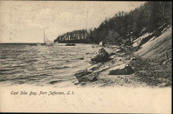 East Side Bay Port Jefferson, NY Postcard Postcard Postcard
