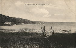 Harbor View, Huntington, Long Island Postcard