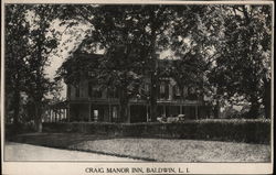 Craig Manor Inn, Long Island Postcard