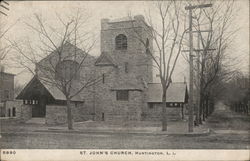 St. John's Church Huntington, NY Postcard Postcard Postcard