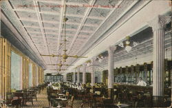 Dining Room at Wainwright K. Smith Postcard