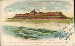 Long Beach Hotel Postcard