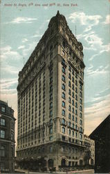 Hotel St. Regis 5th Ave., and 55th St. Postcard