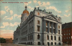 Police Headquarters New York City, NY Postcard Postcard Postcard