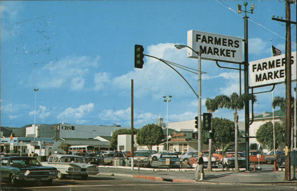 World Famous Farmers Market Los Angeles California