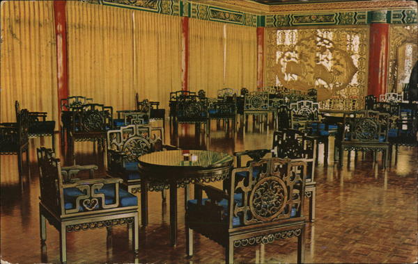 Lounge of Chi-Lin Pavilion, Grand Hotel Taipei Taiwan