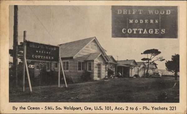 Drift Wood Modern Cottages Waldport Oregon