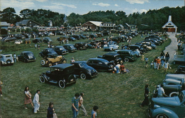 Antique Auto Festival, Boothbay Railway Museum Maine