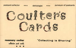 Coulter's Cards Postcard