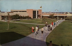 Student Activities Area at Long Beach State California Postcard Postcard Postcard