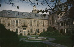 Fountain and Administration Building, Valeria Home Postcard